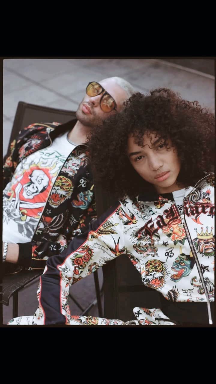 ベン・ワッツのインスタグラム：「New work wiv @edhardy shot on film 🎞️ @mimenqua @evanleff @andielipton1 @xgabriela @samaddington #nyc #garysloft #film #pentax67 #benwatts」