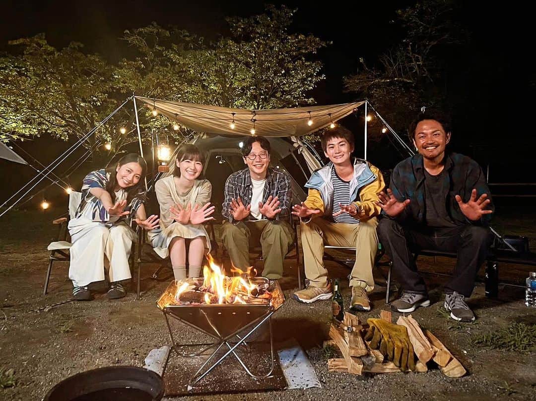 押田岳のインスタグラム：「. Ploom X CLUB 会員限定コンテンツ ドラマ『Chill Camp X』全4話 出演：前原滉、押田岳、小島梨里杏、阿部亮平、糸原美波 演出：金井紘 プロデュース：藤野良太 企画・制作:storyboard  出演しております！」
