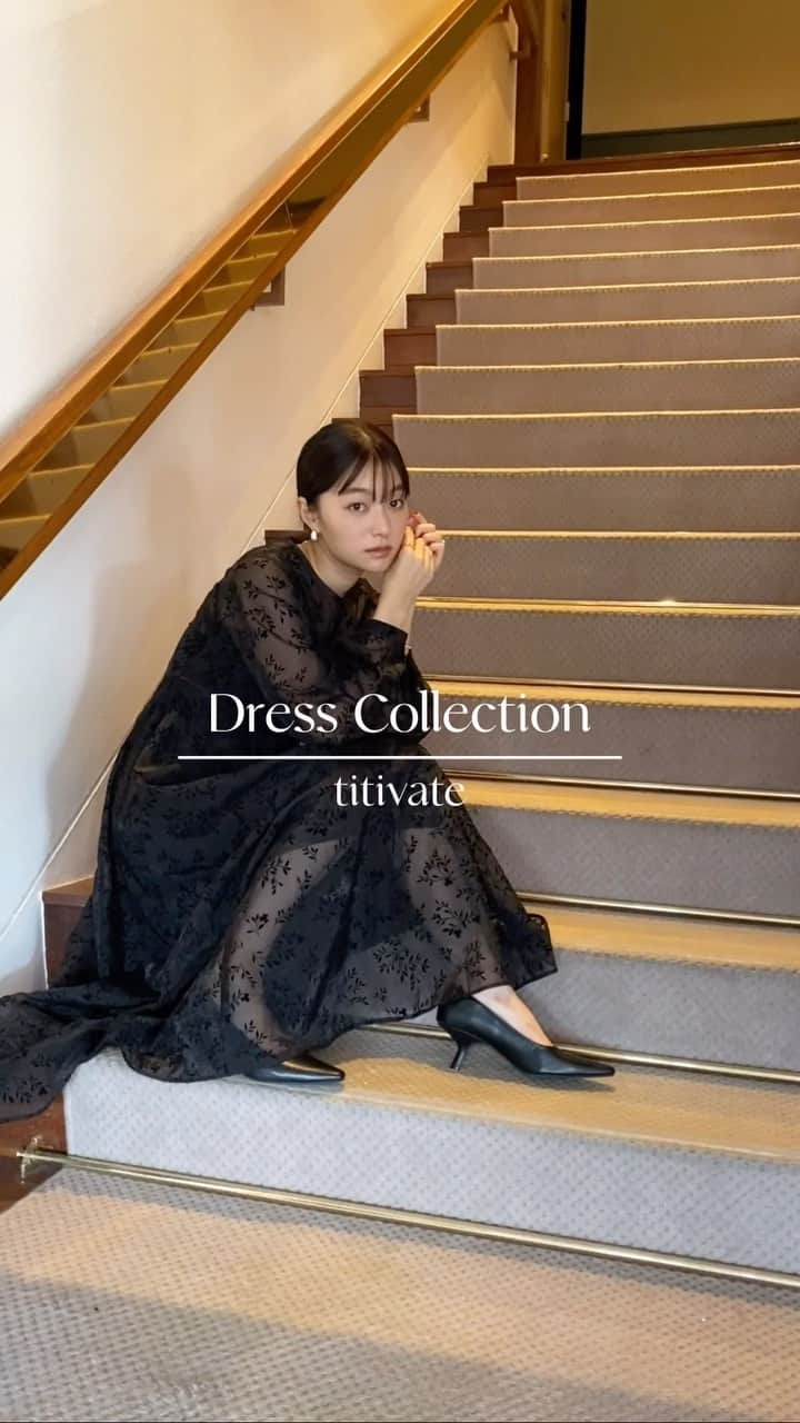 titivateのインスタグラム：「【2023A/W DressCollection】  結婚式の二次会やディナー、ちょっとしたお呼ばれシーンで活躍する初のドレスコレクションが登場。  10/27(fri)10:59まで20％OFF✨ @titivatejp  #titivate #ティティベイト #2023AUTUMN #AUTUMN #WINTER #fashion #トレンド #2023トレンド #冬コーデ #秋コーデ #コーデ #大人コーデ #大人可愛いコーデ #結婚式コーデ #お呼ばれコーデ #ワンピースコーデ #ドレス #結婚式 #二次会 #お呼ばれ #パーティドレス #オケージョン #ワンピース #オールインワン」