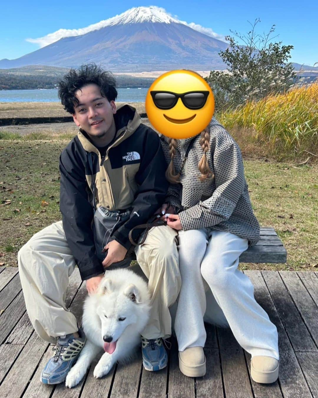 ボドカのインスタグラム：「アムの誕生日旅行で山中湖周辺に行ってきた。 みんな楽しそうでいい時間を過ごせたよ🤘 リフレッシュできました。」