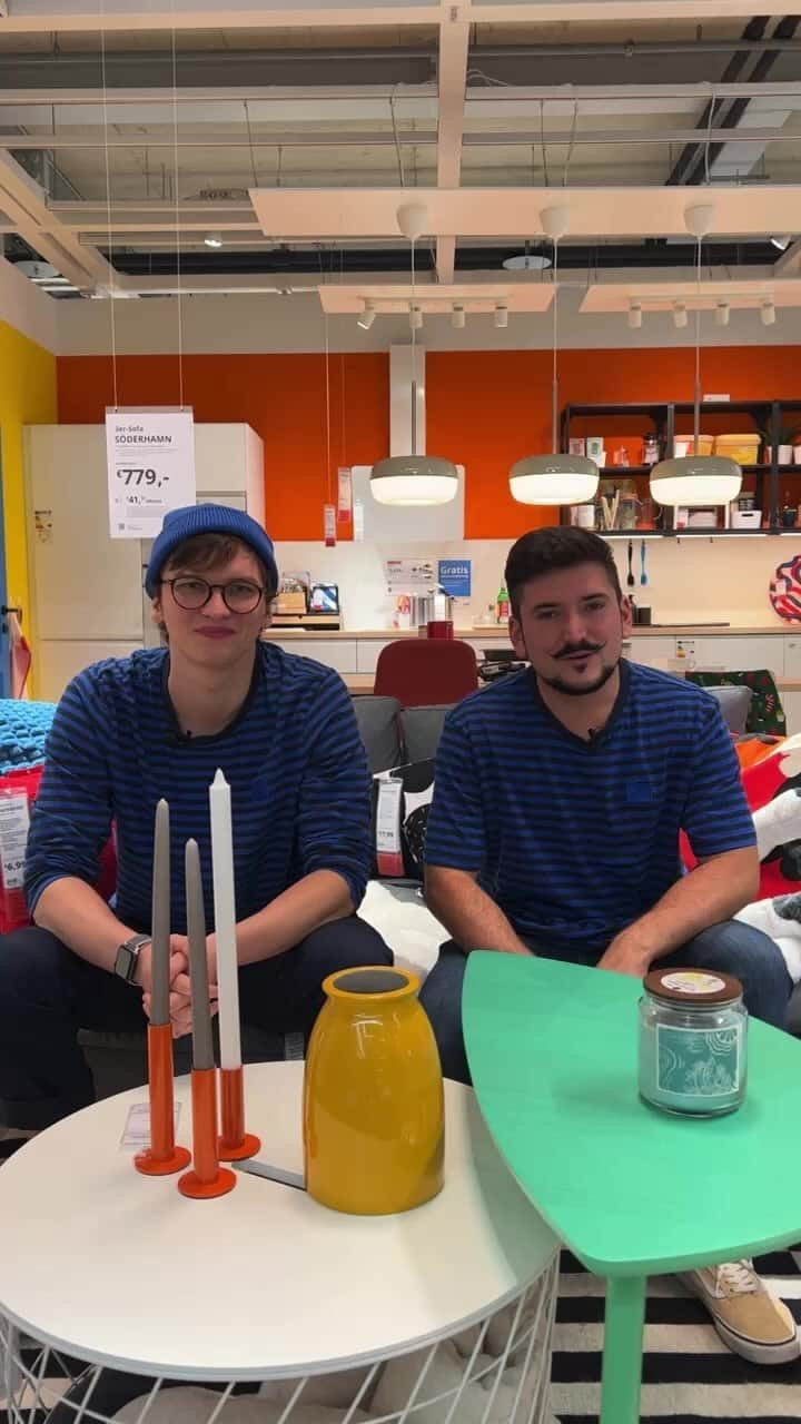 IKEA Austriaのインスタグラム：「Wir sind mit Alex und Elias vor Ort beim @ikeawienwestbahnhof. 💙Entdecke mit uns spannende Neuheiten und tolle Angebote und lass dich für dein buntes Zuhause inspirieren! Shoppe smårt mit IKEA. #IKEAat #IKEA #live # LebeSmårt」