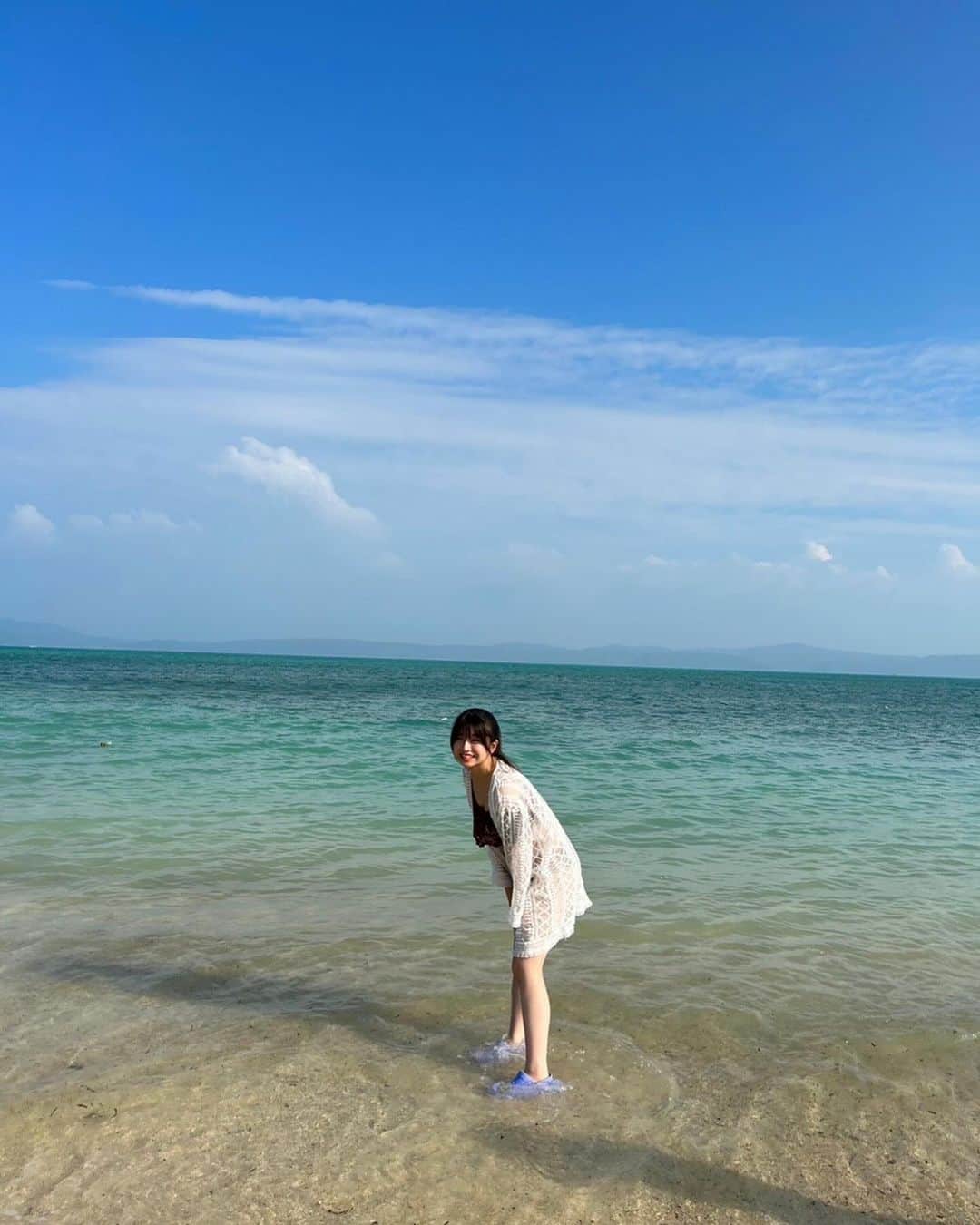 佐々木ほのかさんのインスタグラム写真 - (佐々木ほのかInstagram)「沖縄の海〜🐬🫧‪」10月20日 15時36分 - honoka_sasaki_uug2ki