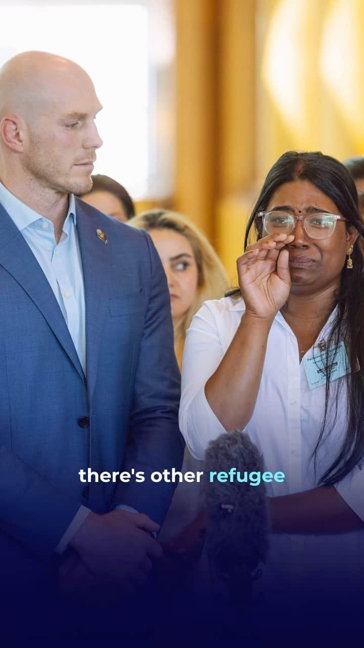 デビッド・ポーコックのインスタグラム：「We’ve got Canberrans who’ve gone to school here & want to study & contribute but our broken refugee claim system leaves them in limbo.  The Govt must keep their election commitment to abolish the ‘Fast Track’ system – which isn’t fast or fair - & give them permanency.」