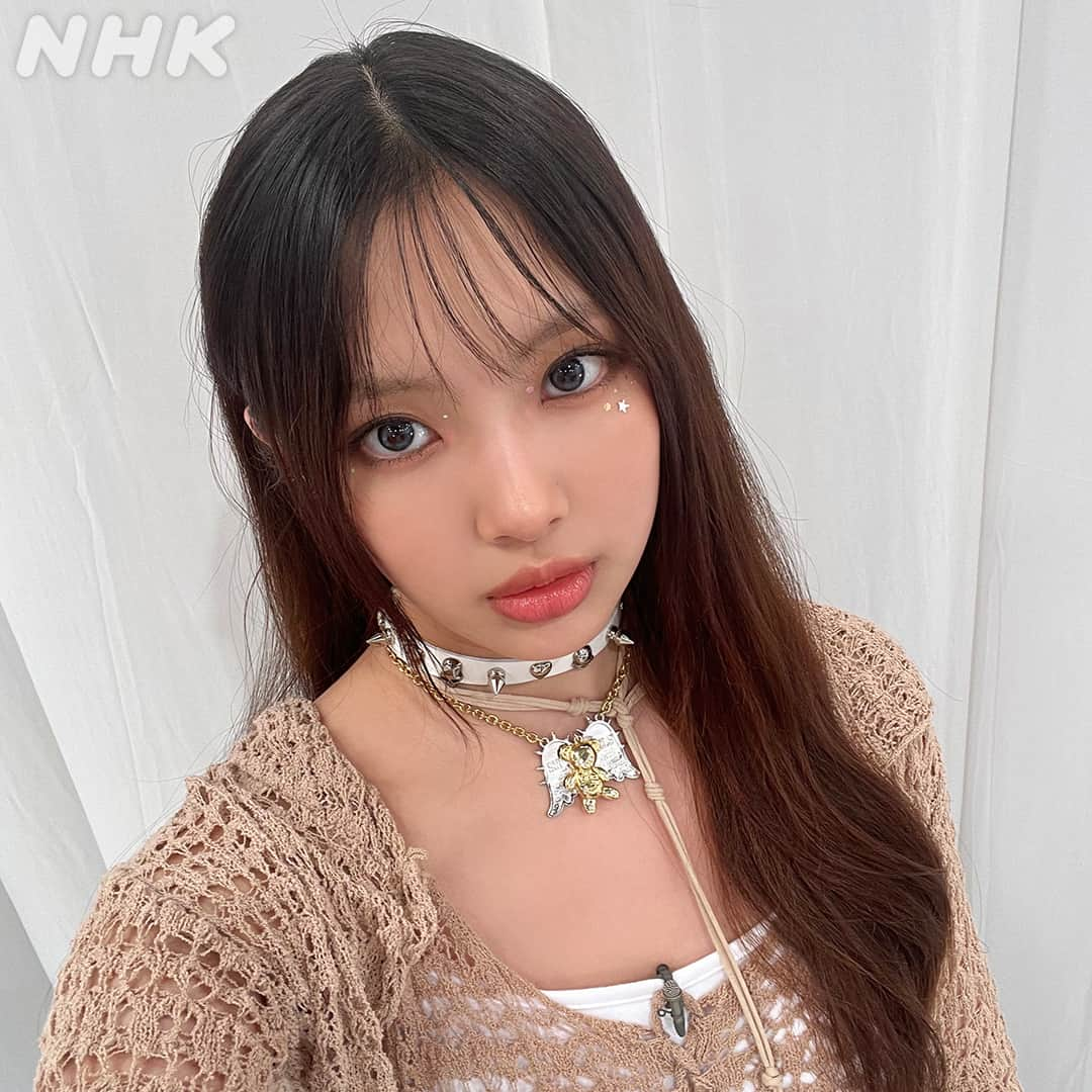 NHK「シブヤノオト」さんのインスタグラム写真 - (NHK「シブヤノオト」Instagram)「#Venue101 Presents 🐰 #NewJeans ”Get Up” Live🐰   🎀 #HYEIN 🎀」10月20日 18時04分 - nhk_venue101