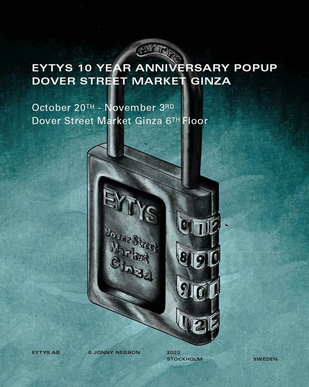 DOVER STREET MARKET GINZAさんのインスタグラム写真 - (DOVER STREET MARKET GINZAInstagram)「EYTYS 10 year anniversary pop-up at Dover Street Market Ginza is open!  October 20th - November 3rd,  Dover Street Market Ginza, 6th floor」10月20日 17時27分 - doverstreetmarketginza