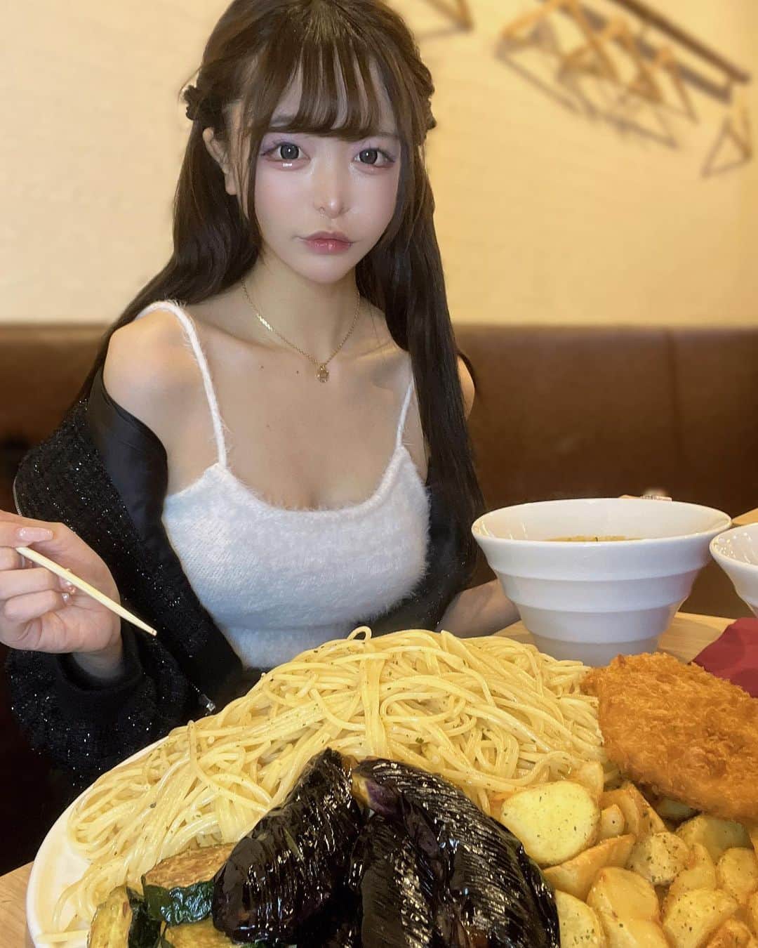 三年食太郎（松島萌子）さんのインスタグラム写真 - (三年食太郎（松島萌子）Instagram)「パスタ3キロ🍝」10月20日 17時56分 - 3.syokutaro