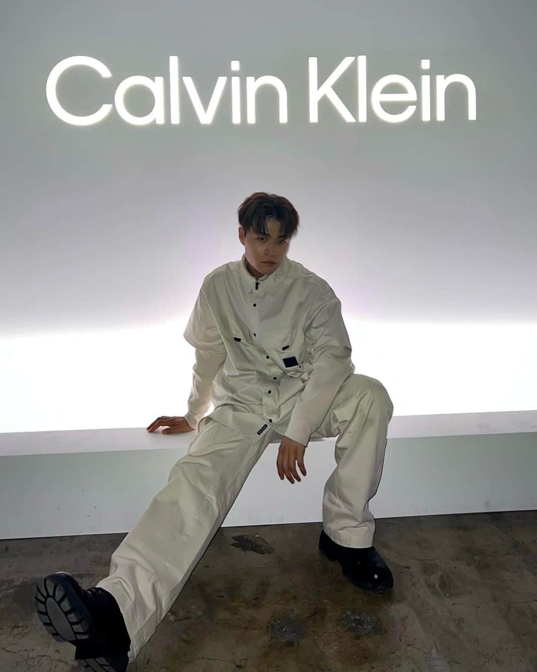 海帆のインスタグラム：「■Calvin Klein Global Event in Tokyo  - Where Music meets Fashion ・ ・ ・ とても楽しい時間を過ごす事ができました！ありがとうございました💃  @calvinklein   #PR #CalvinKlein」