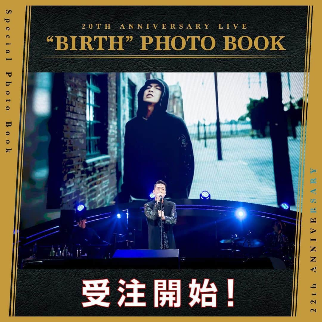 清木場俊介のインスタグラム：「・ デビュー22周年を記念して、 スペシャル写真集『20TH ANNIVERSARY LIVE "BIRTH" PHOTO BOOK』を発売！  本日18:00より受注開始いたしました！！  【20TH ANNIVERSARY LIVE】 　“BIRTH” 　“BIRTH”〜ROAD TO BUDOKAN〜 　“BIRTH”〜THE FINAL〜 3シリーズに渡り開催された20周年記念ライブの模様を1冊に収めたLIVE写真集。  “仲間との約束の場所”日本武道館のあの日のステージに没入できるポップアップ（飛び出す仕掛け）や、 “BIRTH”〜THE FINAL〜のツアー最終日にのみ披露された直筆メッセージ＆サインも掲載！ 超豪華仕様の贅沢な1冊をお届けいたします。  《限定生産》での発売となりますので、 ぜひこの機会にお申し込みください。  詳細・ご購入はプロフィールトップより 公式サイトNEWS／特設サイトをご覧ください！  ***************************************  【商品】 KIYOKIBA SHUNSUKE 20TH ANNIVERSARY LIVE “BIRTH” PHOTO BOOK ※付録：ポップアップ（飛び出す仕掛け）付き  【販売】 受注生産限定／どなたでも購入可能  【受注申込期間】 2023年10月20日(金) 18:00〜10月31日(火) 23:59まで ※コンビニ支払いは10月27日(金)18:00まで  【お届け時期】 2023年12月下旬より順次発送  (STAFF)  #清木場俊介 #唄い屋 #デビュー22周年 #スペシャル写真集 #LIVE写真集 #写真集 #20周年記念ライブ #BIRTHシリーズ」