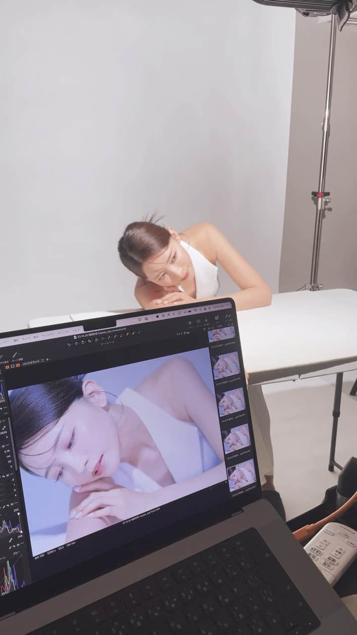 早瀬あやのインスタグラム：「今日は楽しみだった撮影📸」