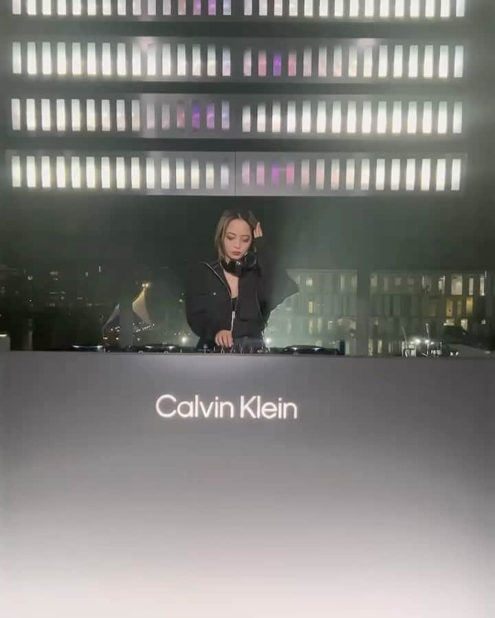 Licaxxxのインスタグラム：「DJ for @calvinklein  HM @kogure_tomohiro   #calvinklein #PR」