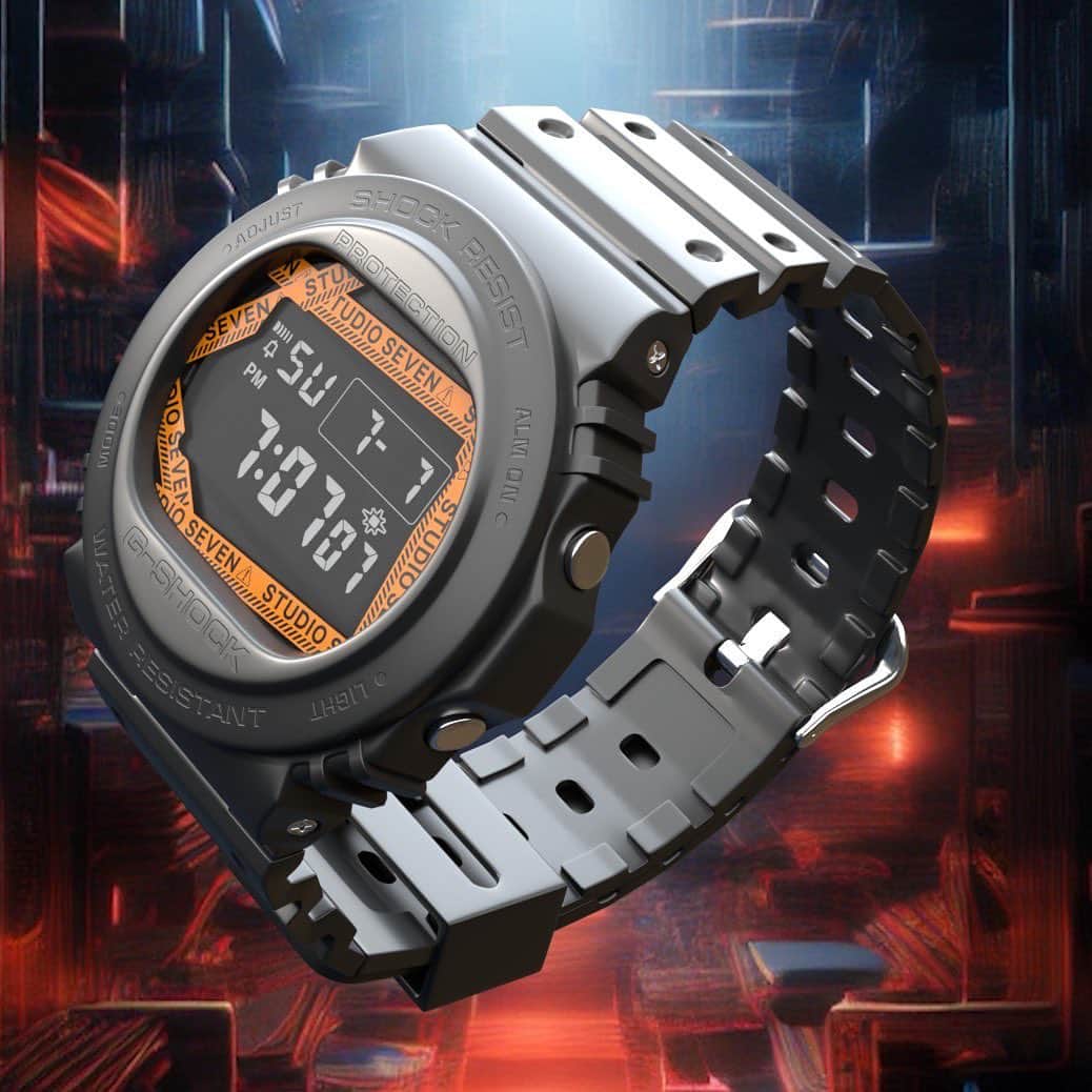 SEVENのインスタグラム：「STUDIO SEVEN × CASIO CAUTION LOGO G-SHOCK  DW-5750 will be out tomorrow ⏰⚠️  明日10/21(土)はSTUDIO SEVEN × G-SHOCKのコラボウォッチが @seven.official  NAKAMEGURO・ONLINE STOREで発売⌚️  STUDIO SEVEN NAKAMEGUROは-10/31(火)までの期間限定でハロウィンシーズンに合わせて店内を模様替え中🎃是非、お写真を撮りにお立ち寄り下さい🤳✨  #studioseven #gshock」