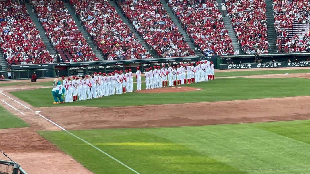 藤本冬香さんのインスタグラム写真 - (藤本冬香Instagram)「2023/10/15  ファイナルステージ進出決定した日の✨  始球式も嬉しすぎた日🙌  #carp #マツダスタジアム #cs #クライマックスシリーズ」10月20日 23時57分 - fuyuka_43