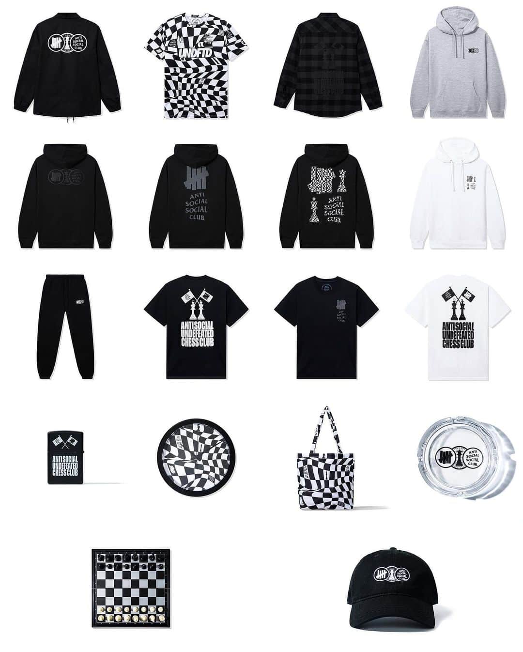 UNDFTDのインスタグラム：「ASSC x UNDEFEATED SATURDAY OCTOBER 21 8:00 AM (PACIFIC STANDARD TIME) WORLDWIDE RELEASE ONLINE WWW.ANTISOCIALSOCIALCLUB.COM」