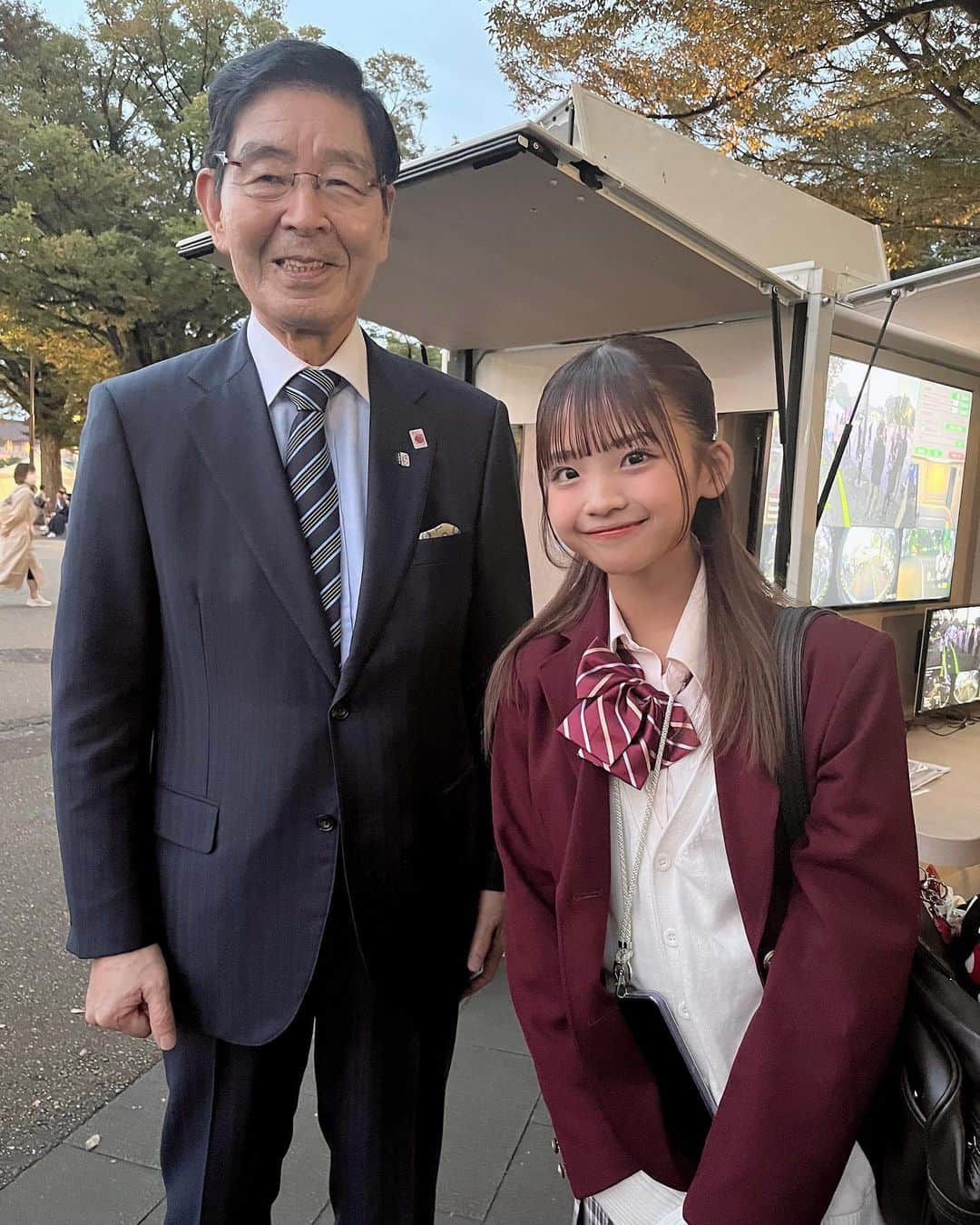 世古乙羽さんのインスタグラム写真 - (世古乙羽Instagram)「🐼  上野公園150周年イベントにいってきたよ〜💁🏻‍♂️  東京都都市公園制度制定が150周年👏🏻 上野恩賜公園も150周年らしい🙉！！  すごいめちゃすごい 何がすごいかって150周年がダブル✌🏻‎  私のひいひいひいおじいちゃんも生まれてない､､､👀笑  色んなお店が出店してて下駄が楽しすぎた🤭 ダンスの体幹もだけど、歌も声がだしやすくなって勉強になりました📚✍🏻  今回、夏休みの課題でおせわになった道明さんに誘って頂きました🙇🏻‍♀️！  自動運転車にも乗れたんだよ🚗  区長さんともお話できて台東区のレクして頂きました😂  台東区長さんのあとに、しのばず和めぐりのみなさんと一緒に乗りました♪  自動運転だし🚗³₃電気自動車だし🚗³₃ SDGsやサスティナブルを超えて ほんと近未来な感じだった🤦🏻‍♀️！  ソニーグループとヤマハ発動機が開発したみたいなので、今度は空飛ぶかなあ〜、、？💭🤭 しかもこの車のベースはゴルフカートなんだって⛳️ ゴルフ気になって挑戦してみたいので親近感、！？笑笑笑  たのしい1日でした‪‪👍🏻🧏🏻‍♀️  ・ ・ ・ ・ 🤍 ・ ・ ・  #coordinate #girl  #Japan #jk #Dance #longhair #photooftheday PR#instagoo#pierce #instacool #beautiful #happy #beach #hair #fashion #cute #tbt #selfie #instadaily #nature #smile #igers  #世古乙羽#taiwan #taipei#SONY#SC1#たいとう愛」10月20日 18時37分 - sekootoha