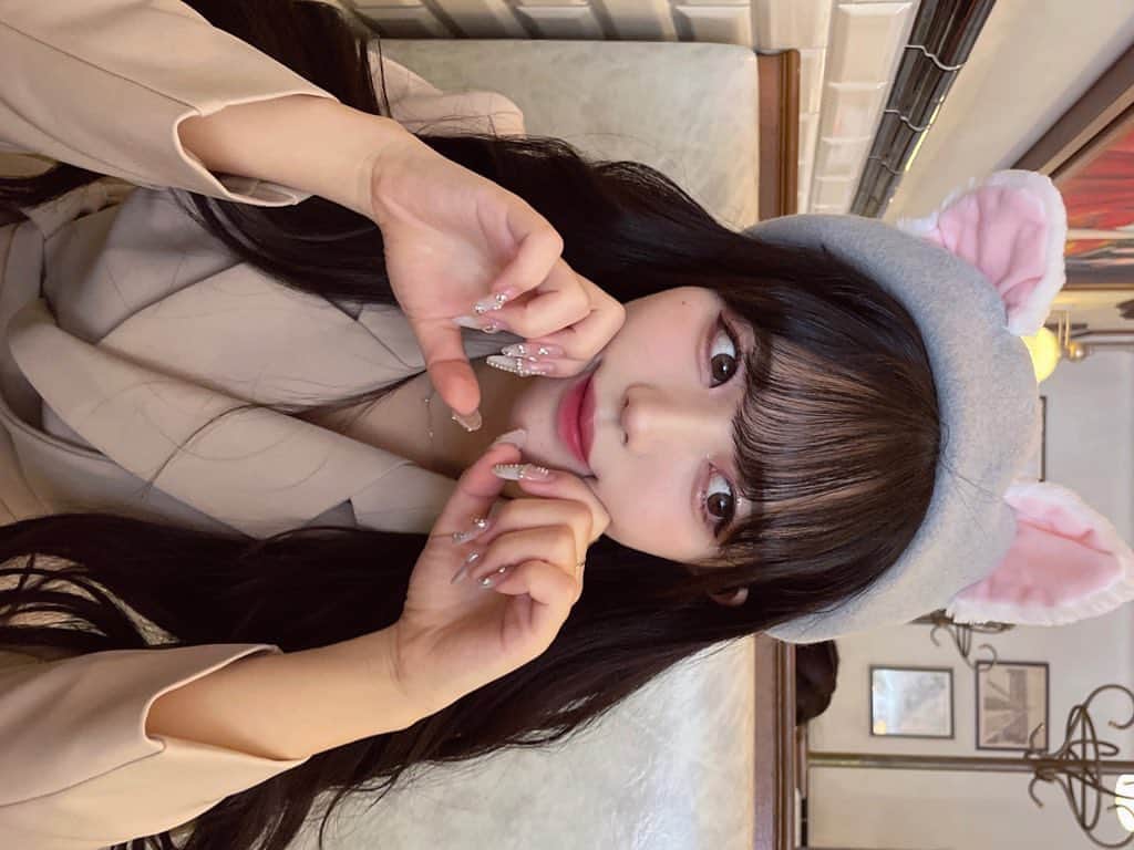 あっぷるのインスタグラム：「ฅ^•ω•^ฅ」