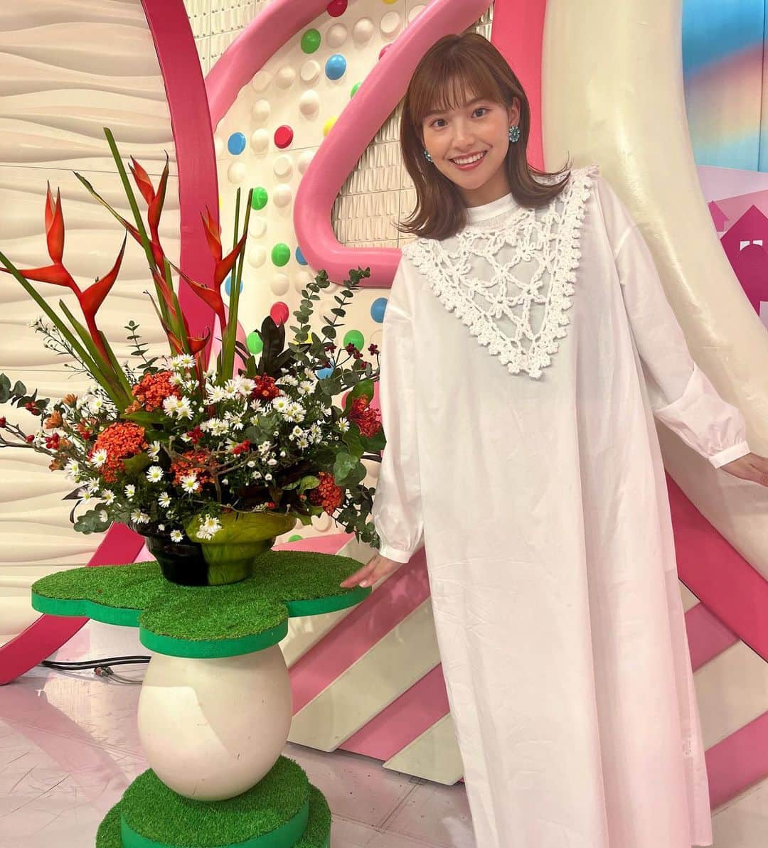 後藤楽々さんのインスタグラム写真 - (後藤楽々Instagram)「今週のOha!4もありがとうございました！！☺️  そして衣装たちを！  気づけば秋仕様です🍁  @sirin_jp  @limue_official  @and.couture  @wildlily_daikanyama  @_bluelea_  @latelier_du_savon_official  @fig_london  @_iamiinfact」10月20日 18時57分 - hahahalalala0723