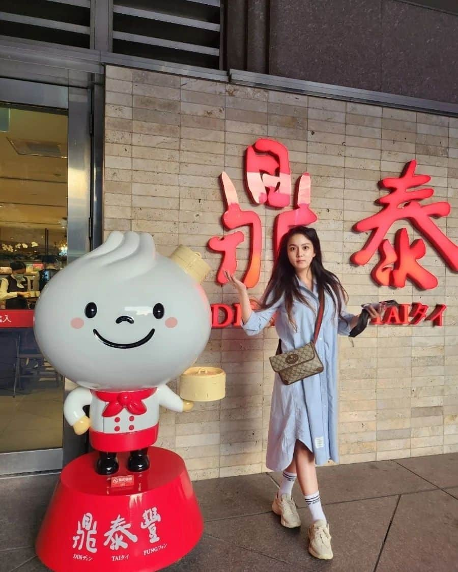 カン・ウンビさんのインスタグラム写真 - (カン・ウンビInstagram)「덤벼 ! 딤섬 !  #강은비 #타이페이 #taiwan #taipei #딤섬」10月20日 19時28分 - ekobi_