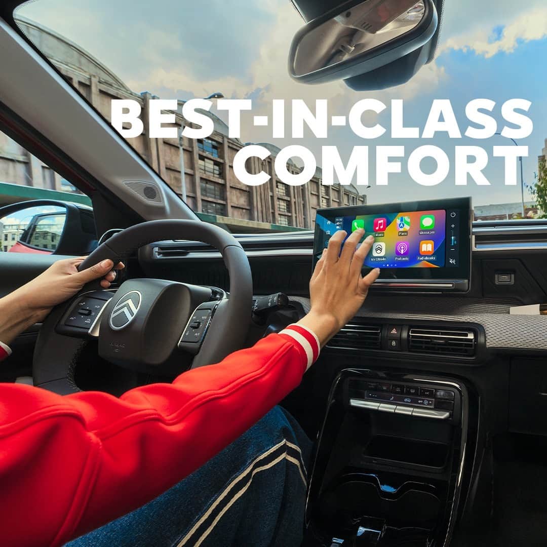 Citroënのインスタグラム：「New Citroën ë-C3 all electric: more than a smooth driving, a ‘magic carpet ride’ feeling. Starting from €23,300. Available to pre-order. #NewCitroënËC3 #AllElectric」