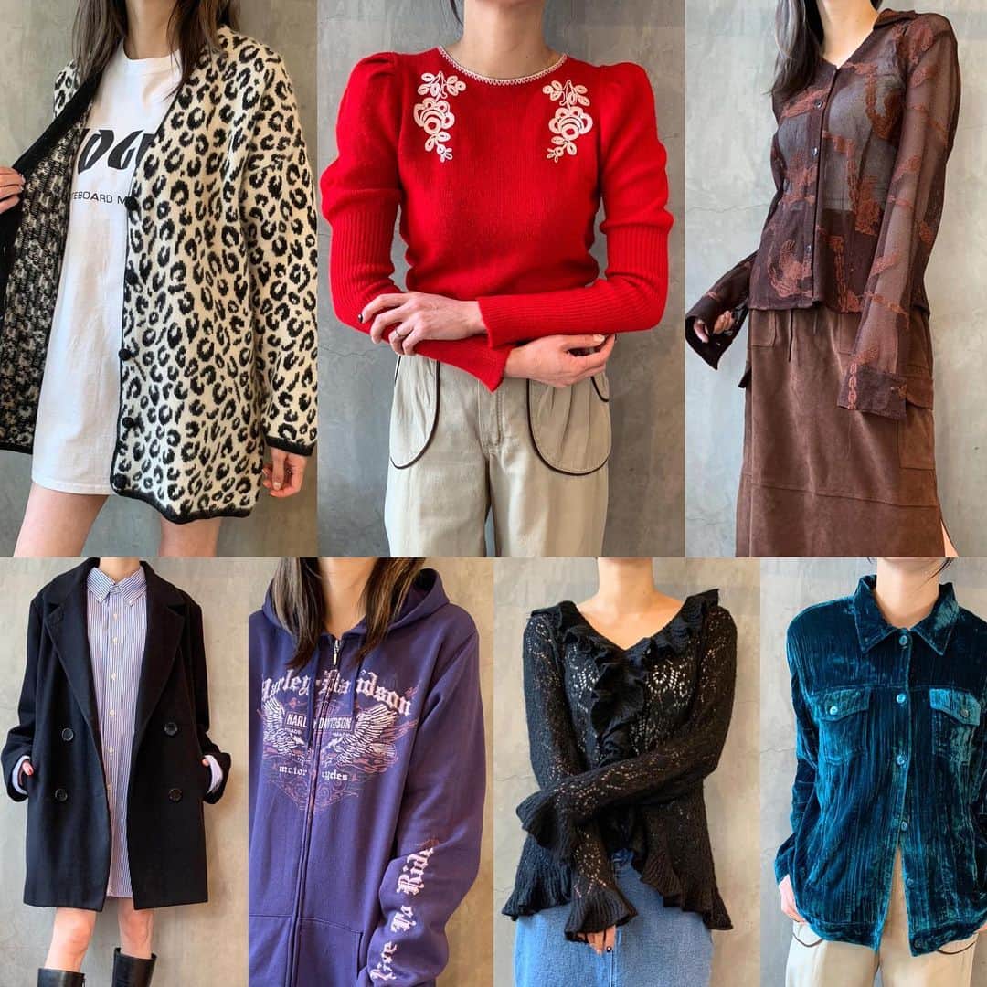 birthdeathのインスタグラム：「🌙We have updated our online store🌙  オンラインストアに新着アイテムを8点アップしました！  当店オンラインストアはプロフィール欄のURLよりご覧いただけます。  オンライン掲載商品は実店舗でもご試着可能です。  商品のご質問等は当店メールアドレス info@birthdeath-tokyo.com まで、お気軽にご連絡下さいませ。  #birthdeath #vintage #vintageshop #shibuya」