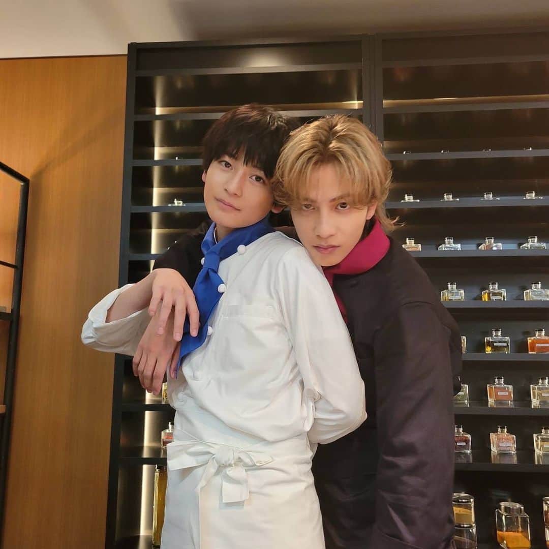 志尊淳のインスタグラム：「本日22時から ドラマ「フェルマーの料理」 3ヶ月よろしくお願いします☺︎  #フェルマーの料理」