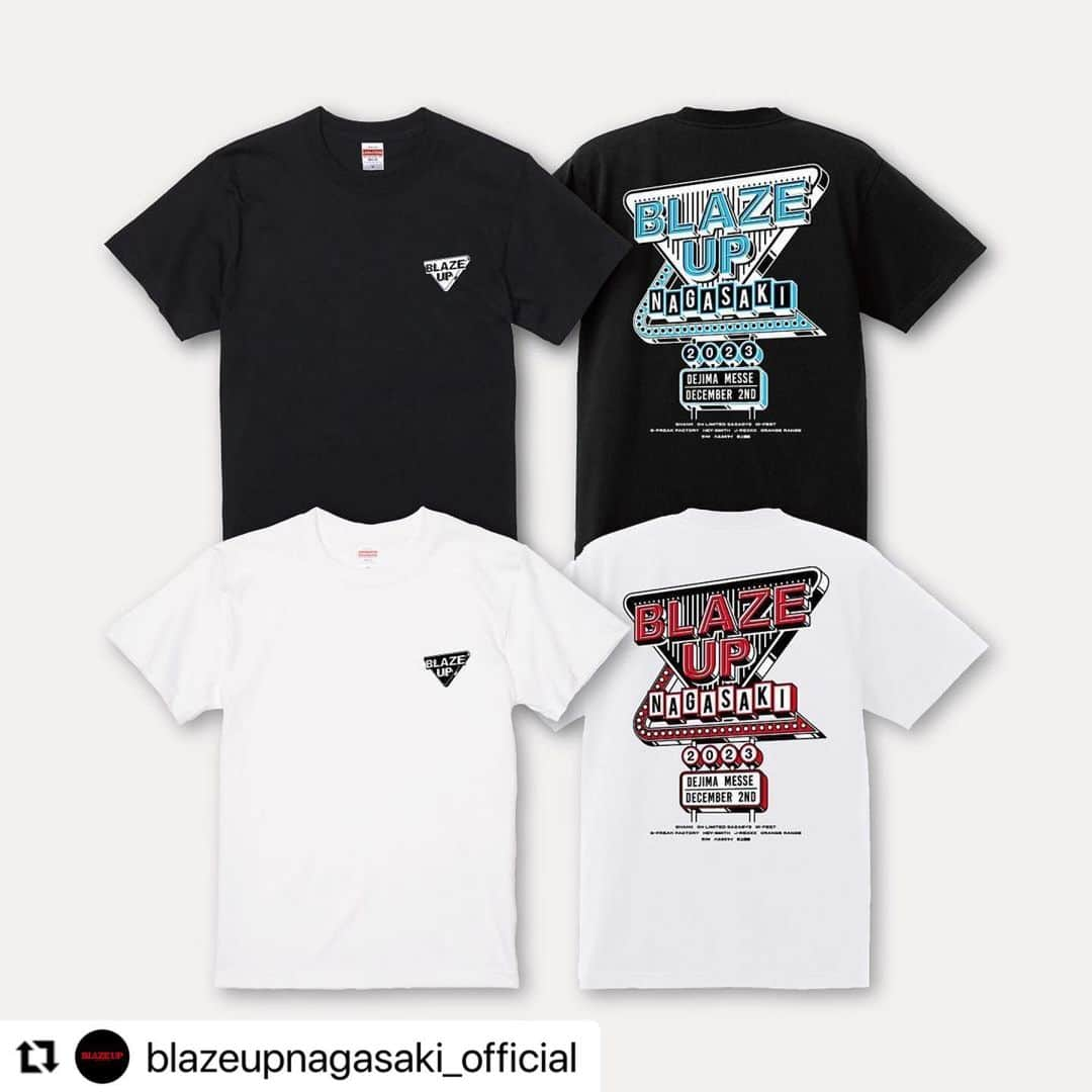 SHANKさんのインスタグラム写真 - (SHANKInstagram)「#Repost @blazeupnagasaki_official  ・・・ 【GOODS】  "BLAZE UP NAGASAKI 2023" オフィシャルグッズ事前通販開始！  受注期間：10/20(金)20:00〜11/12(日)23:59 販売サイト：baitfish-workshop.net  ※11/24(金)頃 発送予定  #BUN23」10月20日 20時16分 - shank095jpn