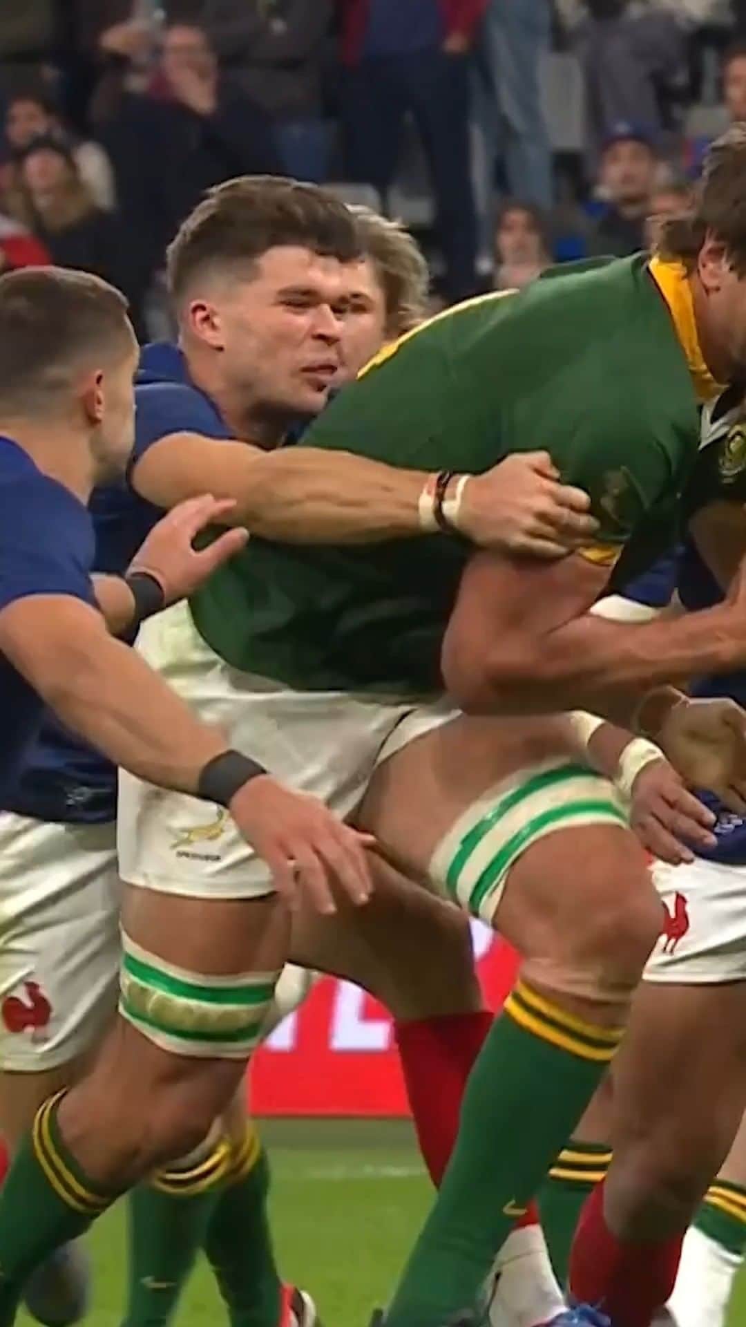 のインスタグラム：「Another massive challenge awaits, this time England in the #RWC2023 semi-final 🏆  #StrongerTogether #Springboks」