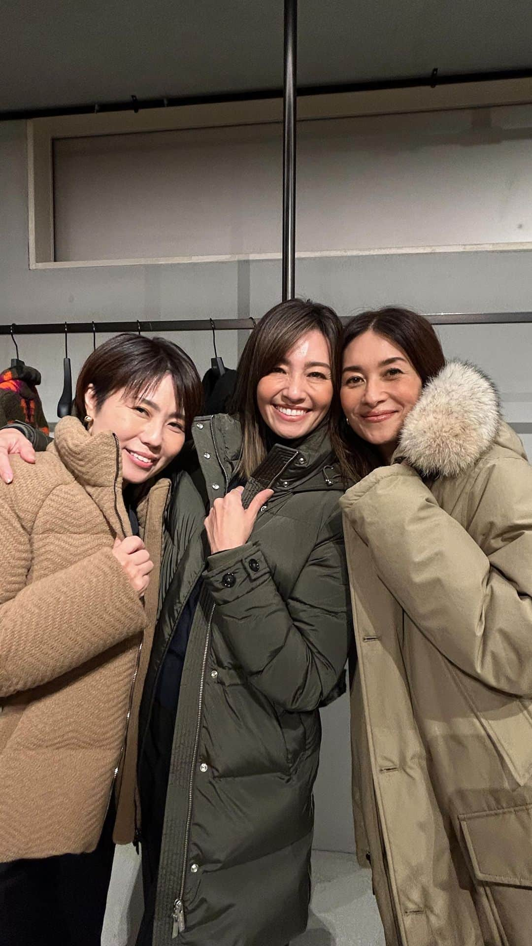 RINAのインスタグラム：「Woolrichインスタライブ見てくれてありがとうございました❣️ 楽しかったです😁 #woolrich」