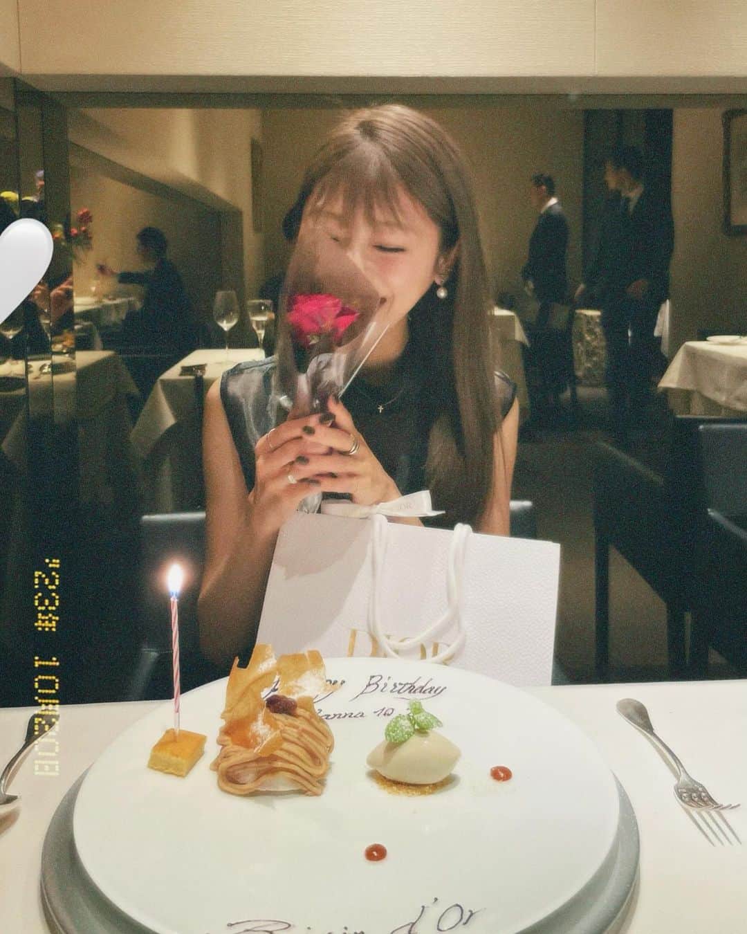 kannaさんのインスタグラム写真 - (kannaInstagram)「また１つ歳を重ねました♡ まだまだ自分磨き頑張るぞ💪🏻💞」10月20日 21時37分 - _941020_