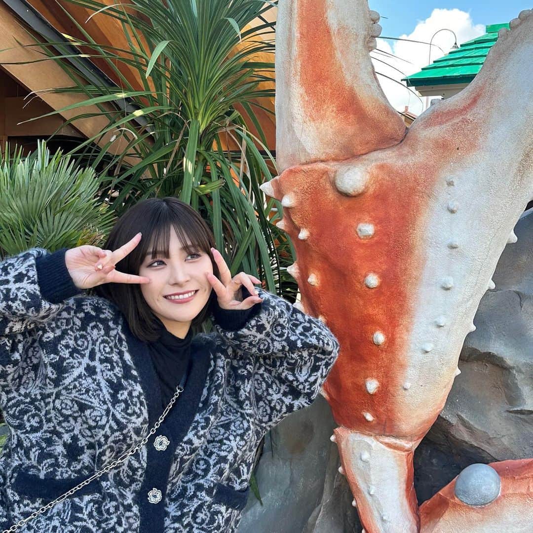 佐藤栞のインスタグラム：「🦀 #新潟 #新潟グルメ #寺泊 #蟹」