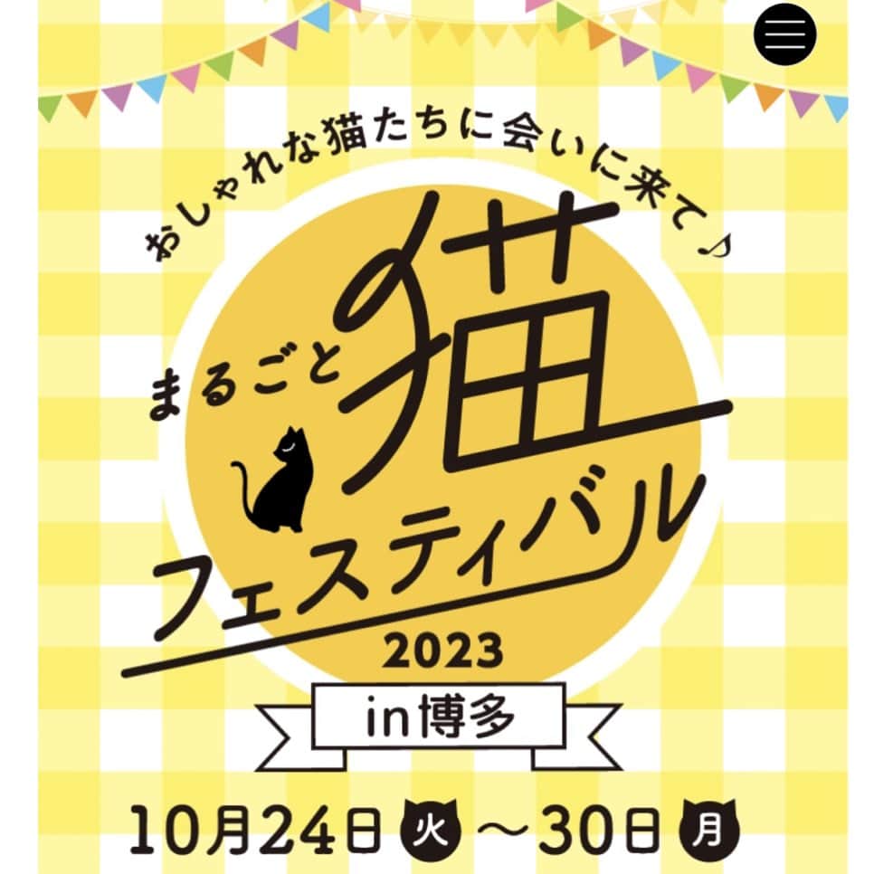 ドコノコのインスタグラム：「🛎イベント情報🎉 10/24-30に博多に行きます！  主に、九州のみなさんへお知らせです！ 猫好きの方はご存知の方も いらっしゃるかもしれませんが、 博多阪急８階で行われる 「まるごと猫フェスティバル2023 in 博多」にドコノコも出展させていただきます。  主に猫のものが集まっていて、 毎回たくさんの方が遊びにいく イベントだそうです。  ドコノコは、 九州でのこういうイベントは初、 だと思います。 ドコノコストアの中から、猫ものをみつくろいました。 ぜひぜひ、遊びにいらしてください！  🎈くわしくはこちらから  https://www.hankyu-dept.co.jp/hakata/shopnews/detail/1224415_1813.html  #ドコノコ　#まるごと猫フェスティバル」