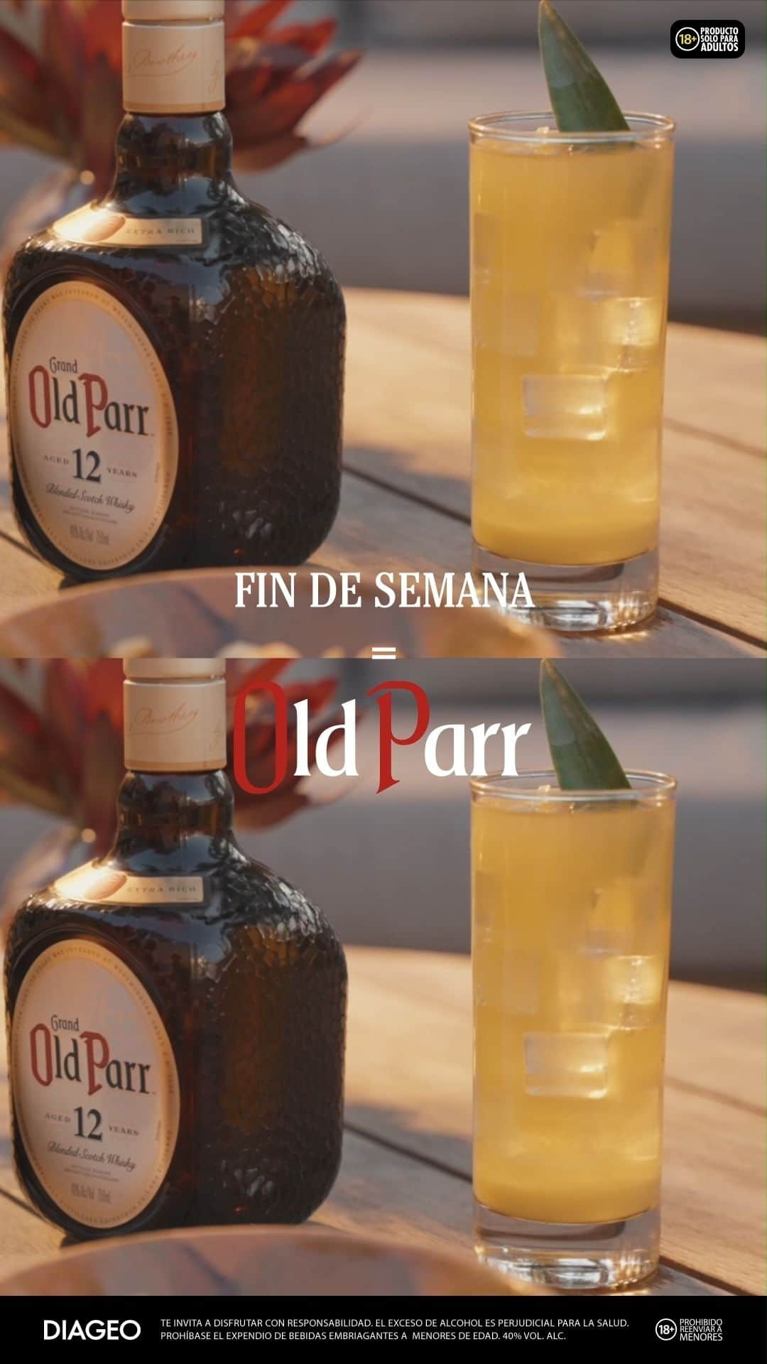 Old Parr Oficialのインスタグラム：「Llego el fin de semana y es momento de celebrar, así es #LaVidaQueQueremos」