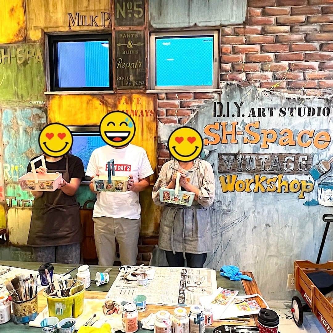 SH-Spaceのインスタグラム：「SHワークショップを先日開催しました！ 予約制の限定少人数で開催しておりますので、じっくり楽しんでいただけたかと思います！　こんな、可愛いのができました 次回は、12月に開催します！！　小人数ででの開催なので予約がすぐに埋まってしまいまう事が多く恐縮ですが是非、ご参加お待ちしております！！」