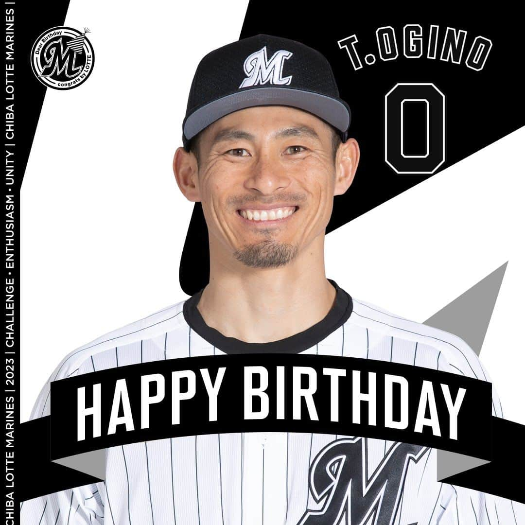 千葉ロッテマリーンズのインスタグラム：「本日10/21は、#荻野貴司 選手の38歳の誕生日です。おめでとうございます！ #chibalotte #happybirthday」