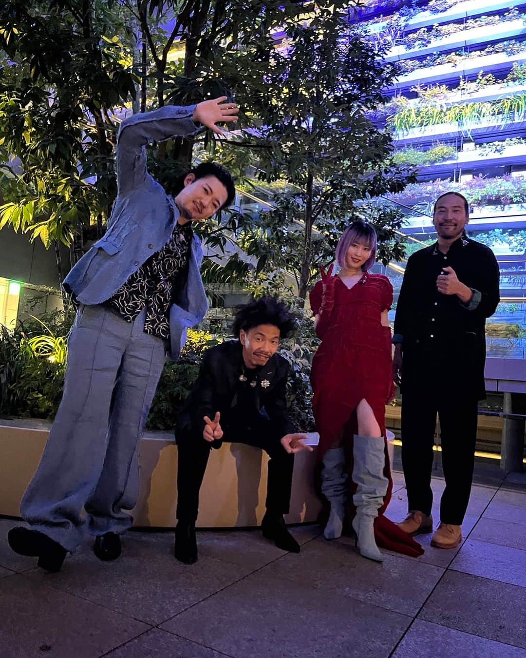 モリシーのインスタグラム：「Awesome City Club Ginza Six Happy 6 anniversary!  #Ginzasix #awesomecityclub」