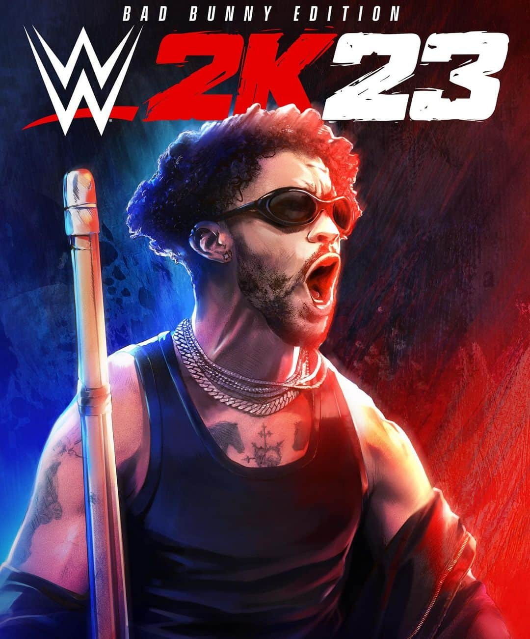 トリプルHさんのインスタグラム写真 - (トリプルHInstagram)「Just when you thought he couldn’t get any badder… an all-new @badbunnypr playable character launches today with #WWE2K23’s special Bad Bunny Edition.」10月21日 0時45分 - tripleh