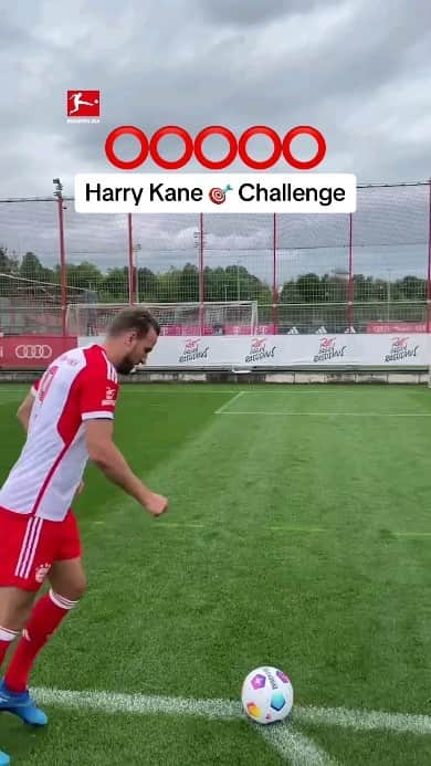 ハリー・ケインのインスタグラム：「The Bundesliga target challenge 🎯  #Bundesliga | @HarryKane」