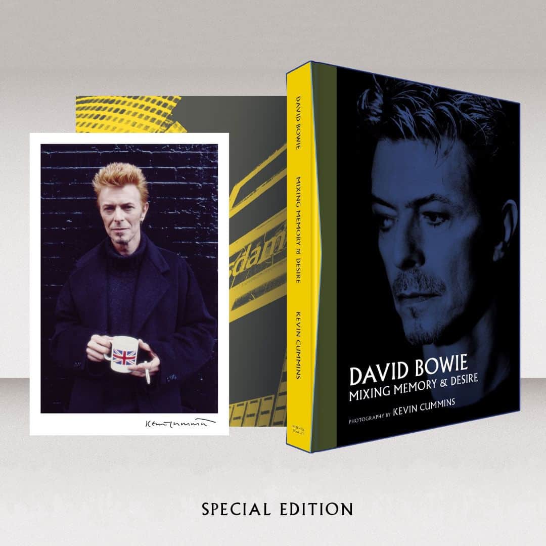 デヴィッド・ボウイさんのインスタグラム写真 - (デヴィッド・ボウイInstagram)「KEVIN CUMMINS’ BOWIE BOOK EDITIONS  “Blinded with desire...”  We told you about David Bowie Mixing Memory & Desire: Photographs by Kevin Cummins a year ago, almost to the day. (KEVIN CUMMINS’ BOOK OF BOWIE PHOTOS DUE NEXT YEAR)  The book is now available to pre-order in various formats here: https://linktr.ee/bowiekevincummins (Linktree in bio)  Kevin Cummins said: “Bowie’s music was vital to me as a teenager. It continues to play a large part in my life today. I can honestly say that photographing Bowie while still in my teens, played a huge part in my wanting to photograph musicians for a living.”  + - + - + - + - + - + - + - + - + - + - + - + - + - +  "KEVIN CUMMINS HAS ALWAYS BEEN WHERE THE CULTURAL ACTION IS. MIXING MEMORY & DESIRE WILL MAKE YOU SEE DAVID BOWIE IN A SURPRISING AND STIMULATING NEW WAY." - PAUL MORLEY  "WHAT A PRIVILEGE IT IS FOR US THAT KEVIN CUMMINS WAS THERE TO CAPTURE THIS JOURNEY. HIS WONDERFUL BOOK SHOWS US EXACTLY WHY BOWIE WAS SO UNIQUE." - NOEL GALLAGHER  "KEVIN BRILLIANTLY CAPTURES THE ESSENCE OF THE GREAT MAN IN THESE REMARKABLE PHOTOGRAPHS." - GOLDIE  + - + - + - + - + - + - + - + - + - + - + - + - + - +  #BowieCummins」10月21日 1時34分 - davidbowie