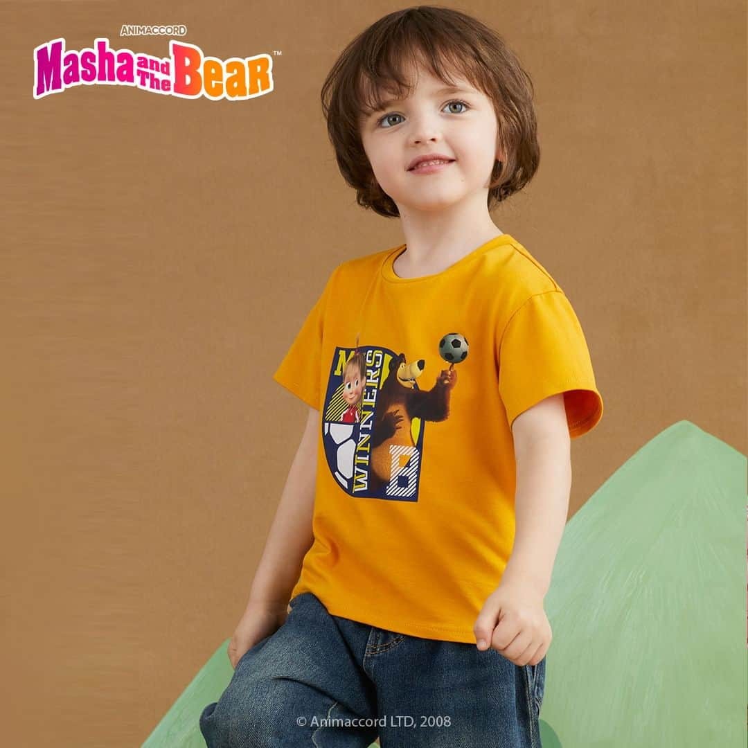 SHEINさんのインスタグラム写真 - (SHEINInstagram)「Brighten up the kids' wardrobe with our vibrant and joyful SHEIN x Masha and the Bear collection! 🌞 🎨  🔗:https://shein.shop/s42cpg3  #SHEINxMashaandTheBear #FashionCollaboration #Fashion #SHEINCollabs #SHEIN #MashaandTheBear  *P.S. Only available on US/AU/UK/FR/MX/BR/NZ/TR/OM/BH/SA/UAE」10月21日 2時00分 - sheinofficial