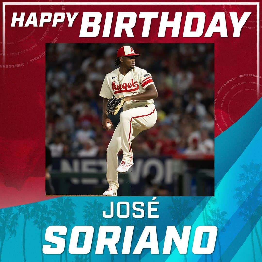 ロサンゼルス・エンゼルス・オブ・アナハイムのインスタグラム：「happy birthday, @soriano_24_rd! 🎉」