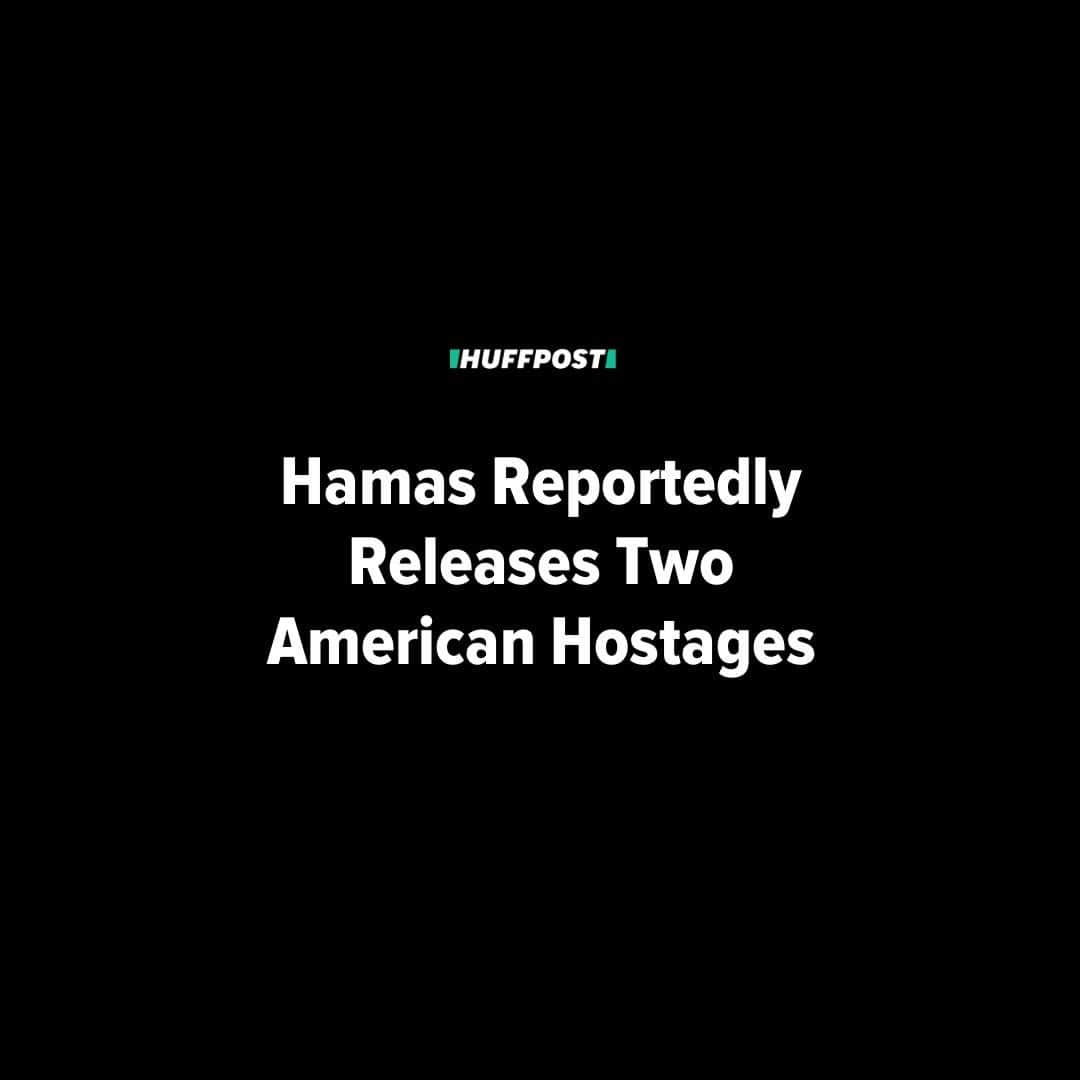 Huffington Postさんのインスタグラム写真 - (Huffington PostInstagram)「Hamas has released two U.S. hostages, described as a mother and her daughter, according to multiple reports.  The two people were released Friday “for humanitarian reasons” in response to Qatari mediation efforts, Reuters reported, citing a spokesperson for the armed wing of the radical Islamist militant group. Read more at our link in bio. 🖊️ Nina Golgowski」10月21日 3時03分 - huffpost