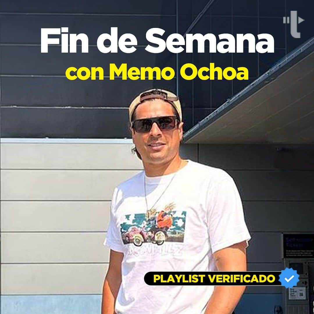 ギジェルモ・オチョアのインスタグラム：「¡Ya es fin de semana y es momento de sentir la buena vibra y la pasión del fútbol con la playlist especial que nos ha preparado Memo Ochoa! 🎶⚽    Descubre los ritmos que inspiran al gran Memo dentro y fuera de la cancha. Desde las vibraciones antes del juego hasta las melodías relajantes para después del partido.   ¡Siente la pasión y la energía con la música que impulsa al ícono de nuestra selección! 🥁🔥 Enlace para descargar en nuestra bio.」