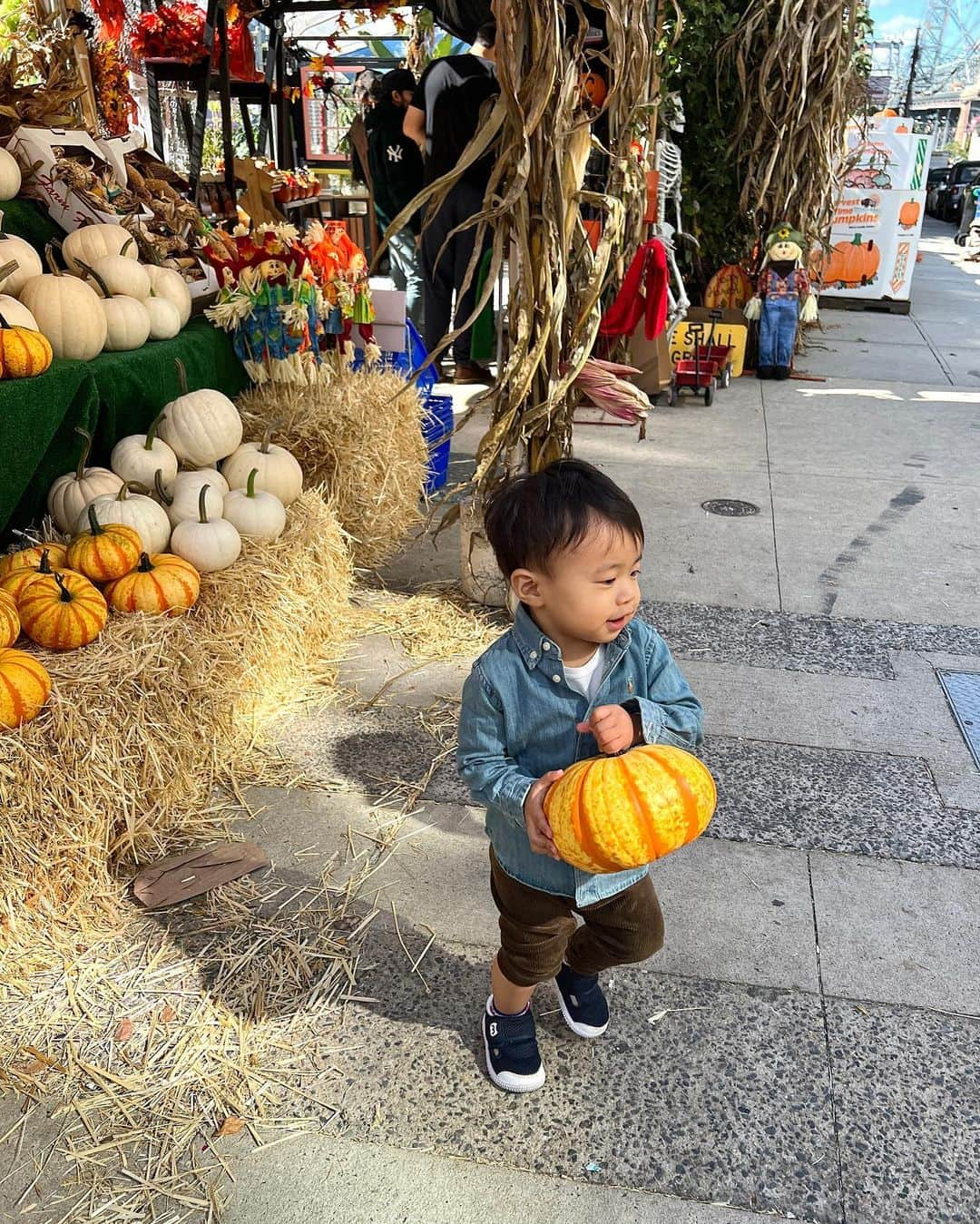 大出千尋さんのインスタグラム写真 - (大出千尋Instagram)「Brooklyn🩵  #BrooklynBridge#peterluger#pumpkinpatch  #ブルックリンブリッジ#ピータールーガー #ステーキハウス#パンプキンパッチ#ニューヨーク生活」10月21日 3時27分 - chihiro_1208_offi