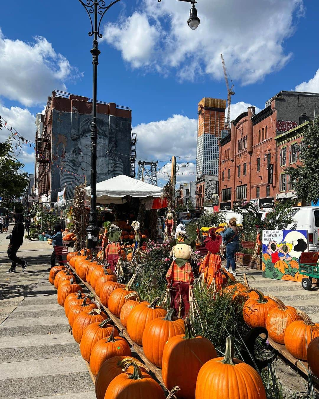 大出千尋さんのインスタグラム写真 - (大出千尋Instagram)「Brooklyn🩵  #BrooklynBridge#peterluger#pumpkinpatch  #ブルックリンブリッジ#ピータールーガー #ステーキハウス#パンプキンパッチ#ニューヨーク生活」10月21日 3時27分 - chihiro_1208_offi