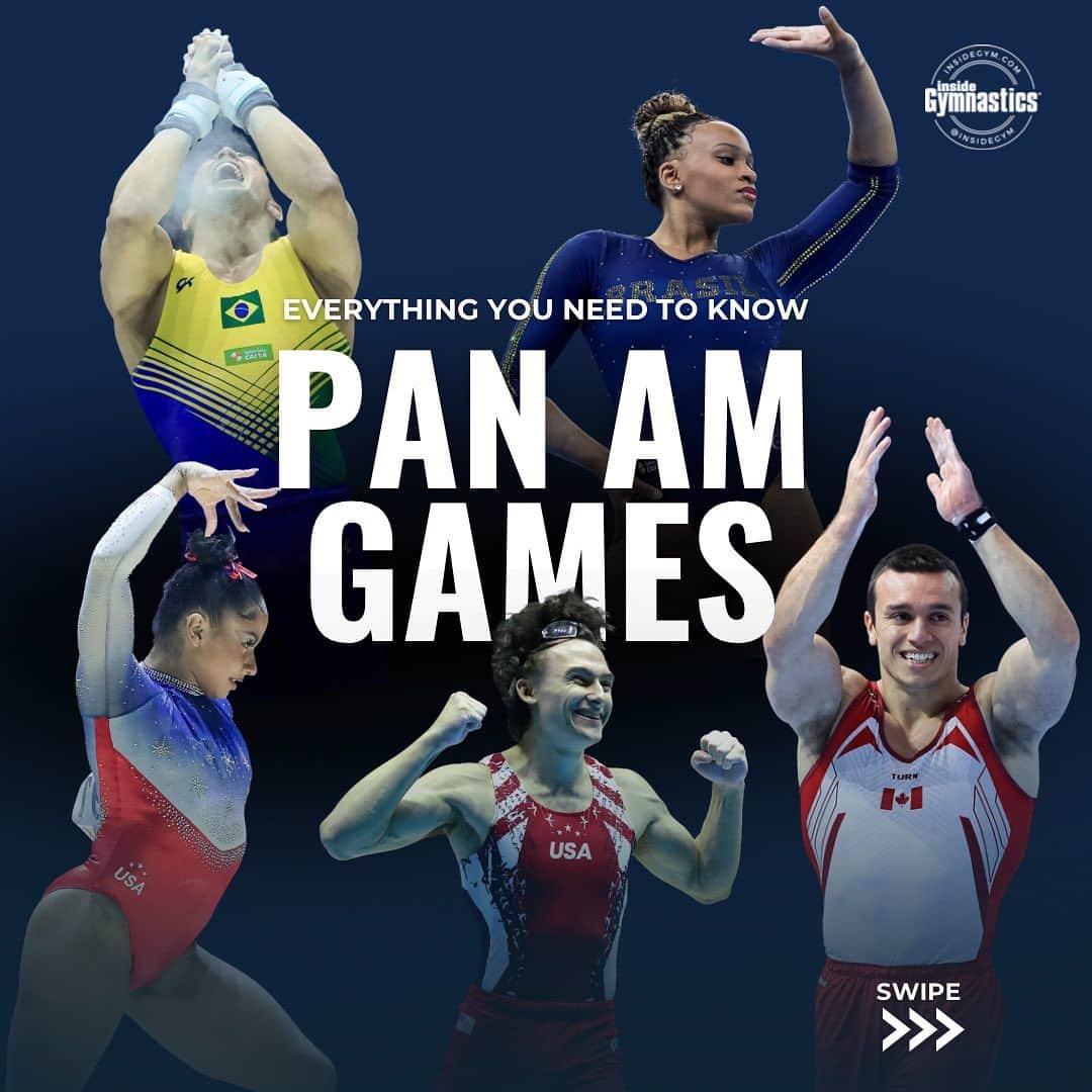 Inside Gymnasticsさんのインスタグラム写真 - (Inside GymnasticsInstagram)「Everything you need to know for the 2023 Pan American Games right at your fingertips! 📲 Screenshot and save for quick reference!」10月21日 3時52分 - insidegym