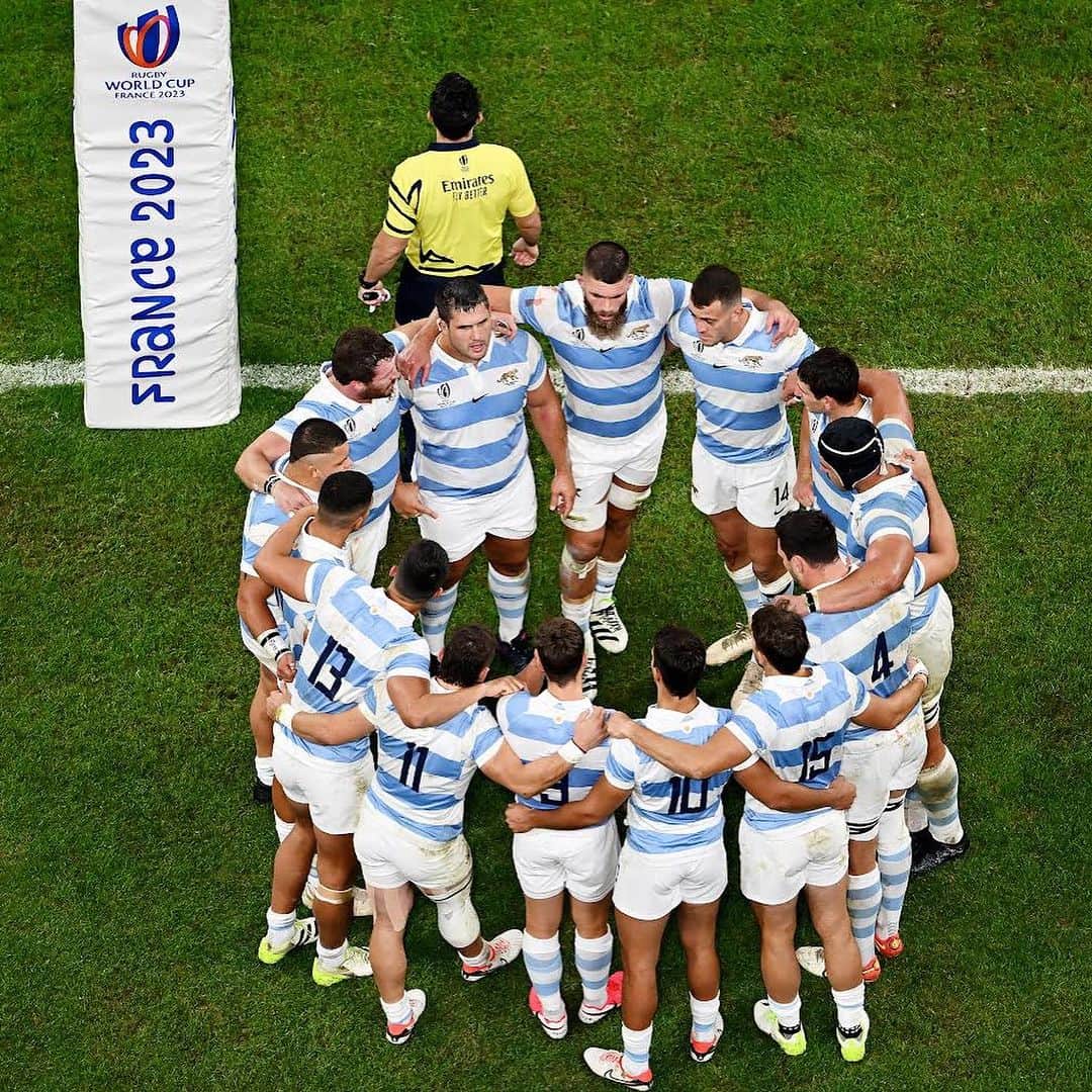 ラグビーワールドカップさんのインスタグラム写真 - (ラグビーワールドカップInstagram)「アルゼンチン史上初の決勝の舞台へ❗️🐅  歴代最多優勝3回を誇る #オールブラックス に挑む👊  #ラグビーワールドカップ2023 #RWC2023 | #ARGvNZL」10月21日 4時30分 - rugbyworldcupjp