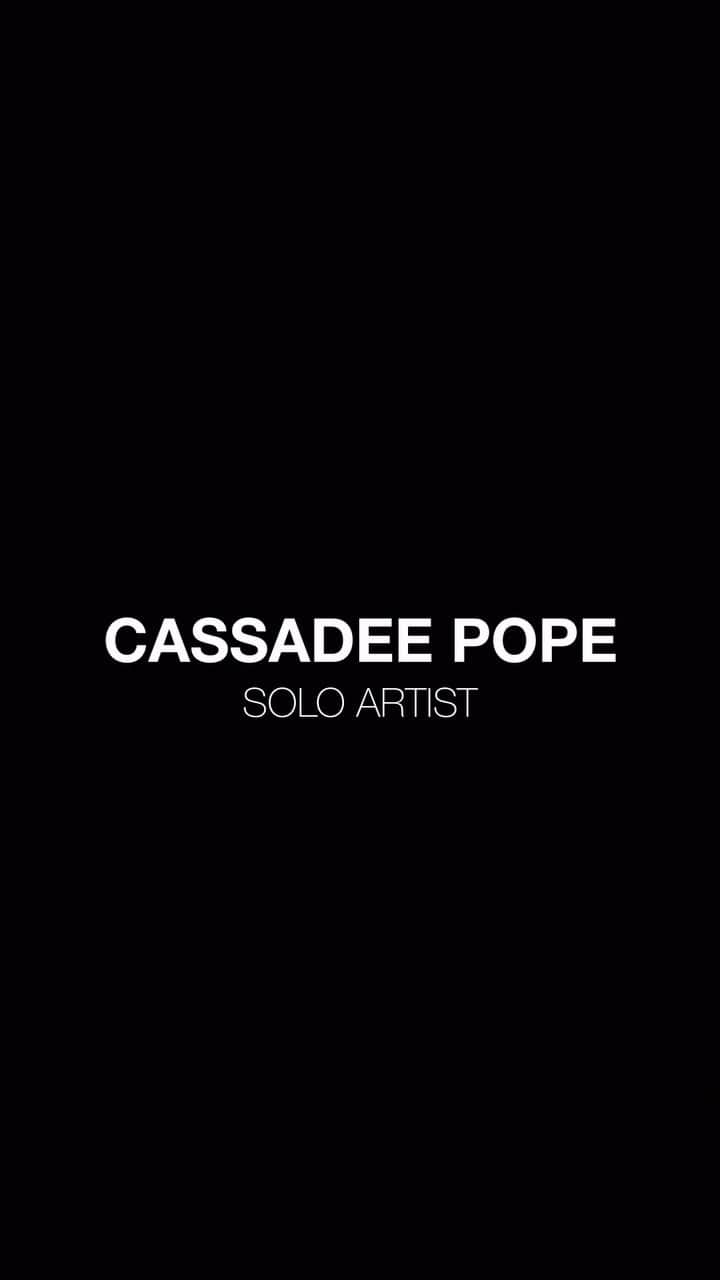 キャサディー・ポープのインスタグラム：「“Anthem of Our Dying Day” was my first @myspace page song.”   - @cassadeepope   Get tickets & VIP Packages for the 20 Years of Page Avenue Tour now at storyoftheyear.net.」