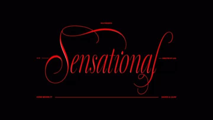 のインスタグラム：「Sensational video out now! 🌊❤️ @davido @lojaymusic directed by @childartiste 🔥🔥🔥 LINK IN BIO」