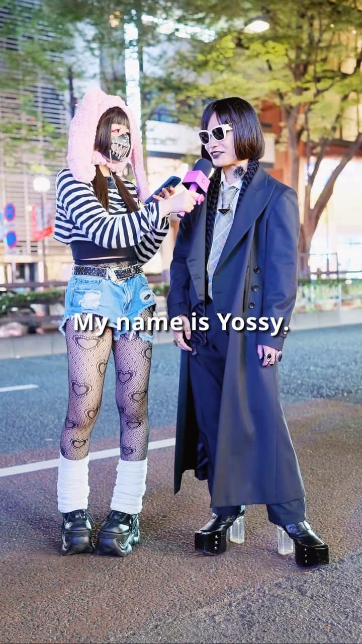 Harajuku Japanのインスタグラム：「Harajuku Street Style Interview with Japanese Architecture Student Yossy  Please leave feedback to let Yossy know what you think of his interview! Yossy (@yossy.tercer_) is a Japanese architecture student with lots of friends in the Harajuku street style scene. We see Yossy around often, so Ito (@ticomeba.ito) decided to ask him how he got into fashion, how fashion has changed his life, and more. Yossy recently flew to London for a six month stay, where he will study English and travel around Europe. If you’re a Londoner into Japanese fashion or architecture, consider sending him a message since he wants to make more fashion/architecture friends during his time in London. Please leave a comment to let Ito and Yossy know what you think of their interview, suggest improvements to the format, and recommend Harajuku people you’d like to see interviewed in the future. Thank you for watching and for your comments! See you next time!  Here are the people in this interview: @yossy.tercer_ @ticomeba.ito  #streetstyle #streetfashion #JapaneseStreetwear #JapaneseArchitecture #RickOwens #fashion #architecture #JapaneseFashion #デコラ #JapaneseStreetStyle #Japan #Tokyo #TokyoFashion #原宿 #Harajuku #ファッションウィーク #ストリートファッション #ストリートスタイル #LondonFashion #原宿ファッション #interview #style」