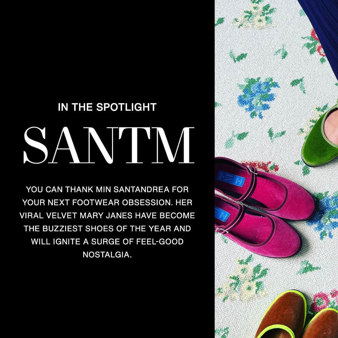 ShopBAZAARのインスタグラム：「Meet @santm.co, your next footwear obsession! These pro-comfort, go-with-everything, full-of-personality designs need to be on your shopping list this fall. Read and shop the interview with the founder at the link in bio! #SHOPBAZAAR」