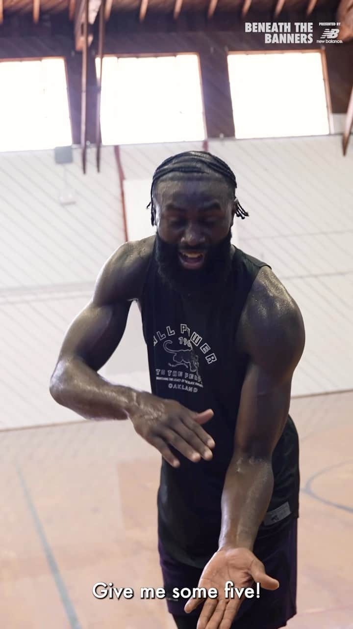ボストン・セルティックスのインスタグラム：「Summertime grind with The Jays 😤」
